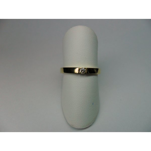 Row Ring Extra Thick 1st. Yellow Gold